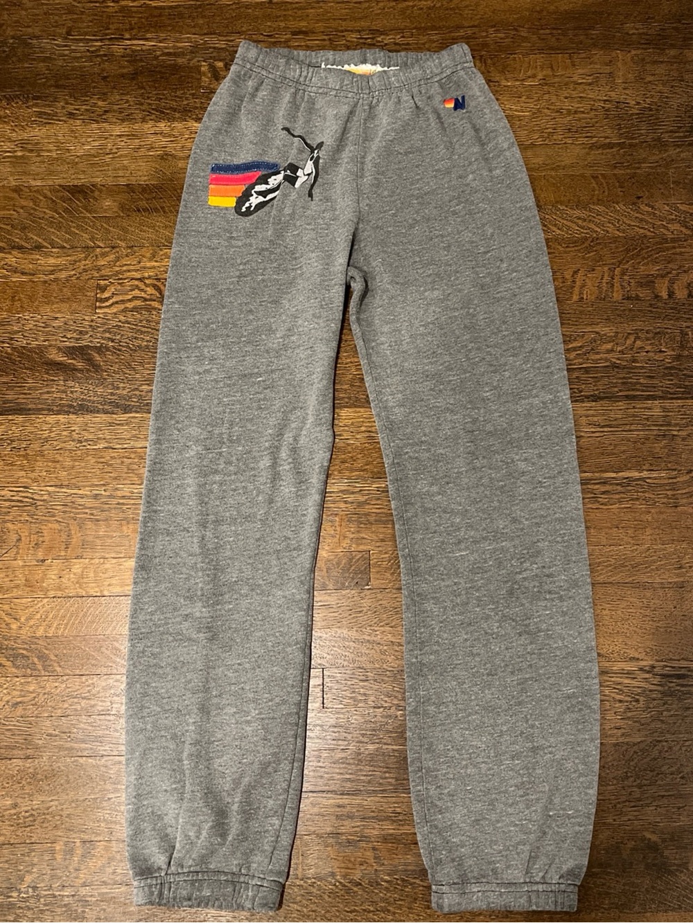 Aviator Nation Retro Surfer Sweatpants Grey  Size 14 unsex